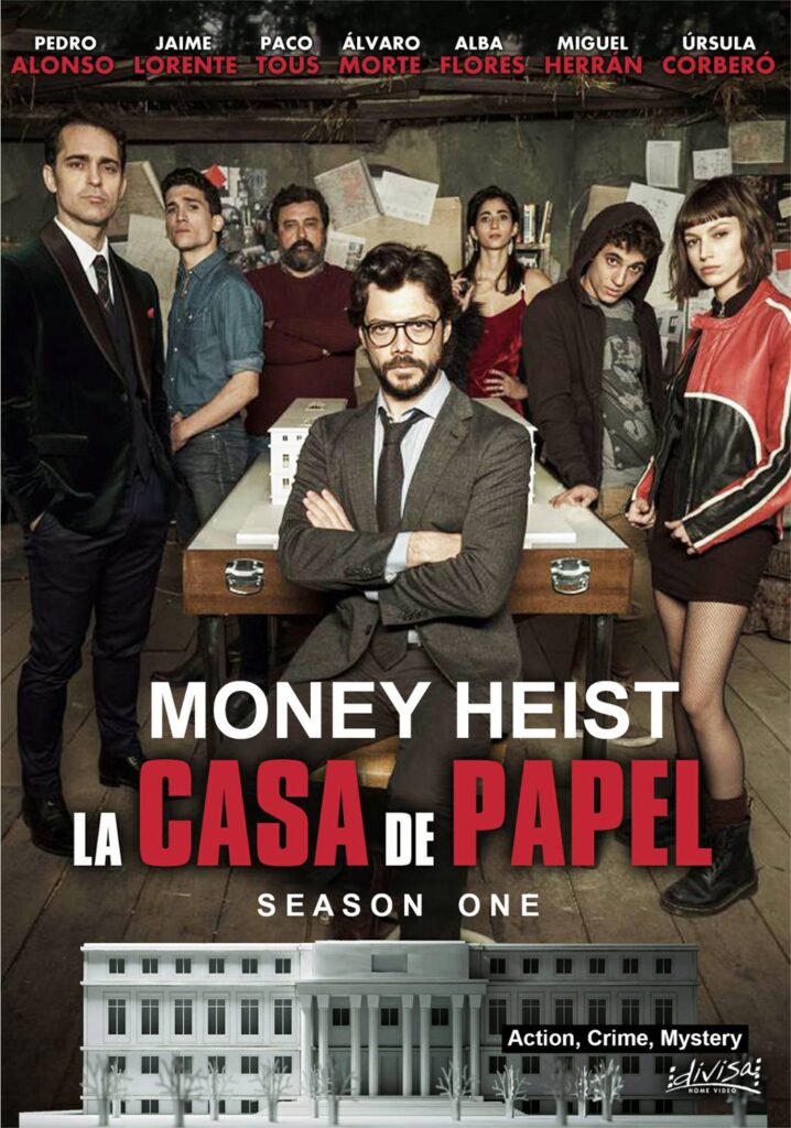 Money Heist name changed poster