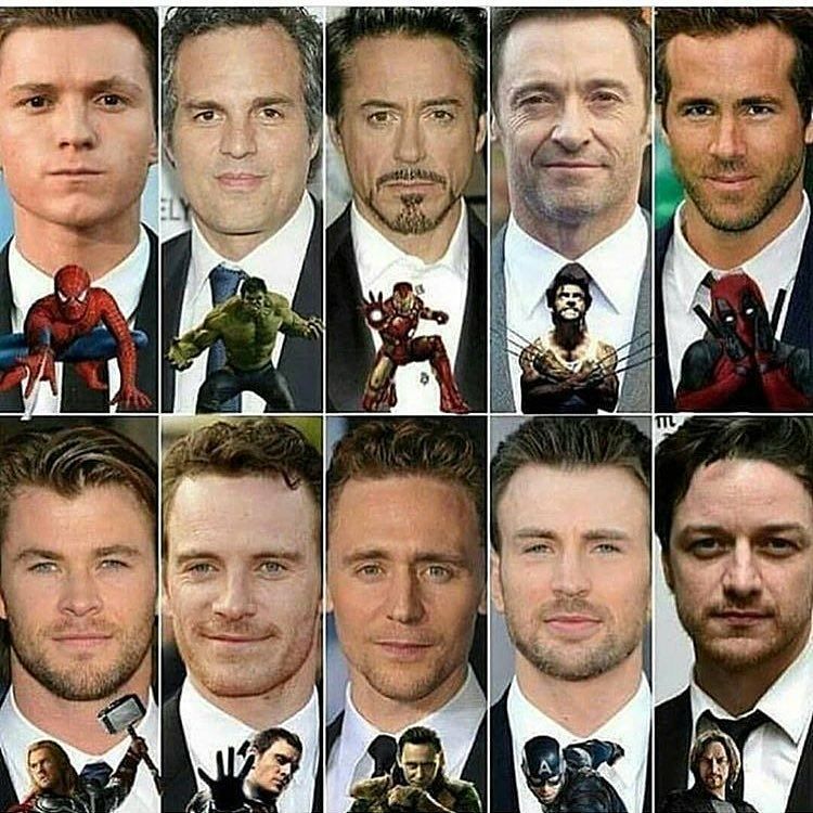 Most Popular MCU Male Actors Ranked by Instagram Popularity